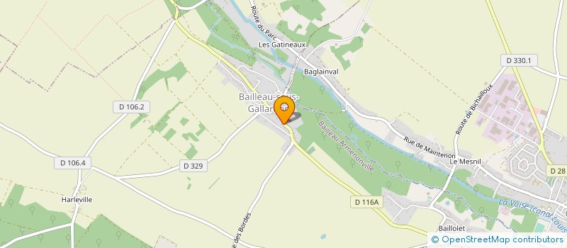 localisation de l'entreprise CTRE COM ACTION SOCIALE D'ECROSNES à ECROSNES