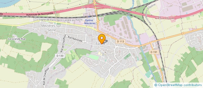 localisation de l'entreprise CTRE COM ACTION SOCIALE D EPONE à EPONE