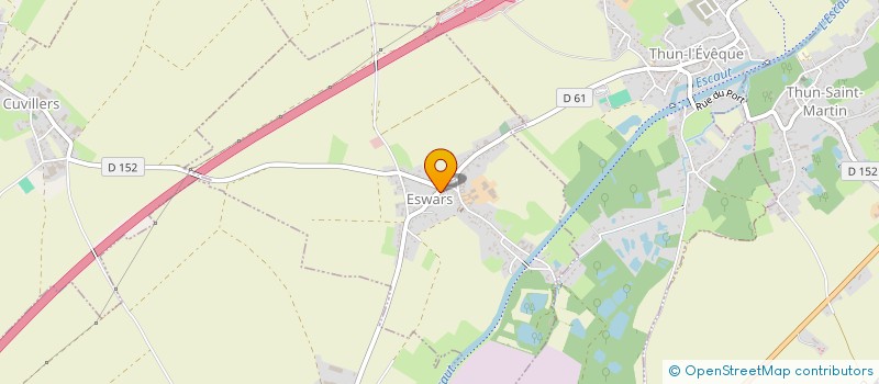 localisation de l'entreprise CTRE COM ACTION SOCIALE D ESWARS à ESWARS