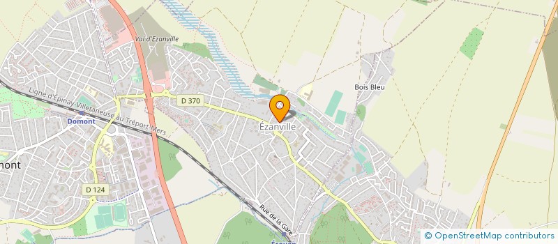 localisation de l'entreprise CTRE COM ACTION SOCIALE D'EZANVILLE à EZANVILLE