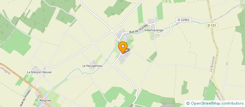 localisation de l'entreprise CTRE COM ACTION SOCIALE D'HAIMPS  HAIMPS