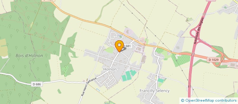 localisation de l'entreprise CTRE COM ACTION SOCIALE D'HOLNON  HOLNON