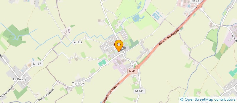 localisation de l'entreprise CTRE COM ACTION SOCIALE D ILLIES  ILLIES