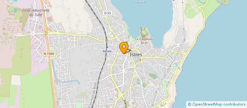 localisation de l'entreprise CTRE COM ACTION SOCIALE D ISTRES à ISTRES