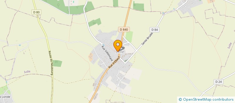 localisation de l'entreprise CTRE COM ACTION SOCIALE D'IVILLE  IVILLE