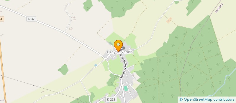 localisation de l'entreprise CTRE COM ACTION SOCIALE D'UZAY LE VENON à UZAY-LE-VENON