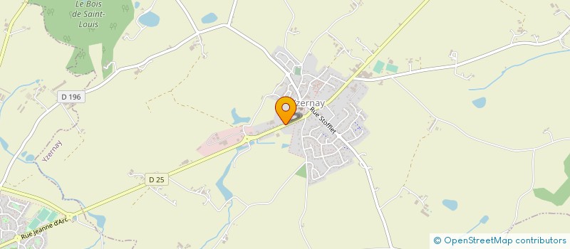 localisation de l'entreprise CTRE COM ACTION SOCIALE D'YZERNAY à YZERNAY