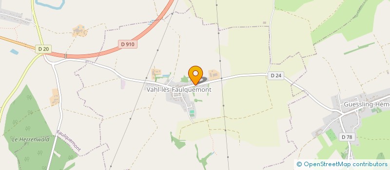 localisation de l'entreprise CTRE COM ACTION SOCIALE DE ADELANGE  ADELANGE