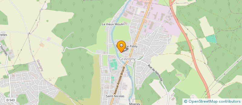 localisation de l'entreprise CTRE COM ACTION SOCIALE DE AVIRON  AVIRON