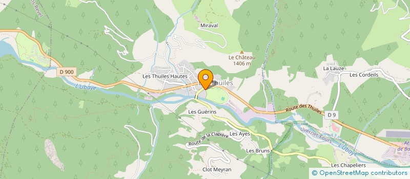 localisation de l'entreprise CTRE COM ACTION SOCIALE DE BARCELONNETTE à BARCELONNETTE