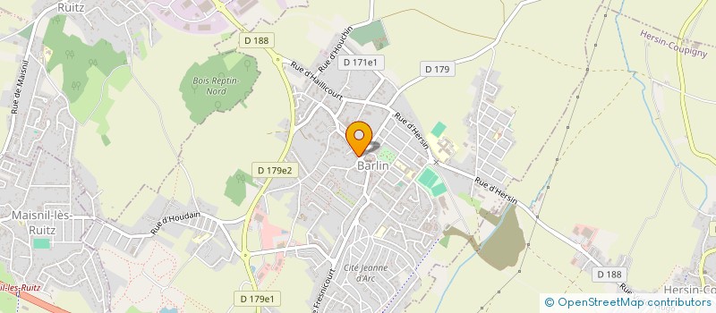 localisation de l'entreprise CTRE COM ACTION SOCIALE DE BARLIN à BARLIN