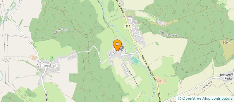 localisation de l'entreprise CTRE COM ACTION SOCIALE DE BASSE HAM  BASSE-HAM