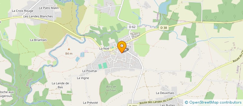 localisation de l'entreprise CTRE COM ACTION SOCIALE DE BAULON à BAULON