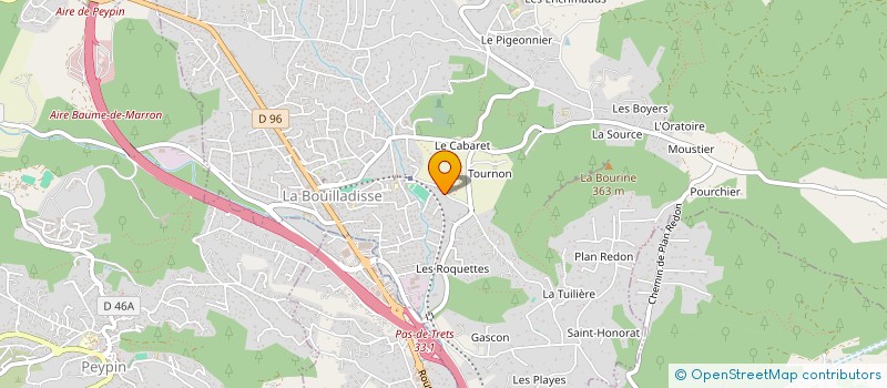 localisation de l'entreprise CTRE COM ACTION SOCIALE DE BELCODENE à BELCODENE