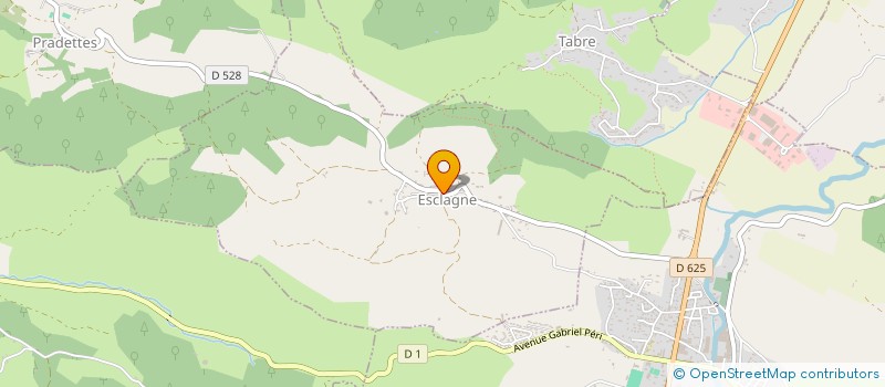 localisation de l'entreprise CTRE COM ACTION SOCIALE DE BELLOC à BELLOC