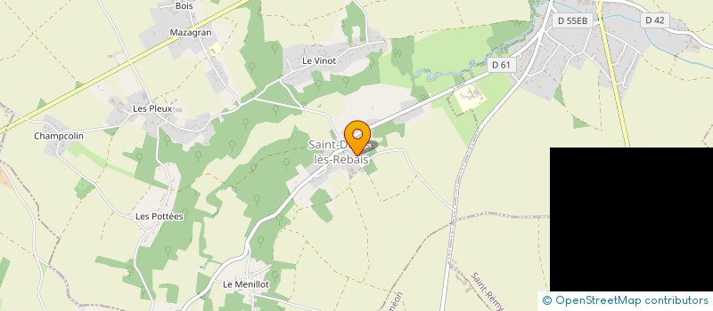localisation de l'entreprise CTRE COM ACTION SOCIALE DE BELLOT à BELLOT