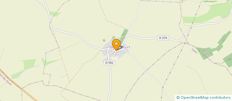localisation de l'entreprise CTRE COM ACTION SOCIALE DE BERLANCOURT à BERLANCOURT