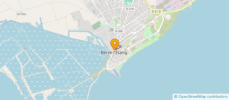 localisation de l'entreprise CTRE COM ACTION SOCIALE DE BERRE L ETANG à BERRE-L'ETANG