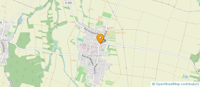 localisation de l'entreprise CTRE COM ACTION SOCIALE DE BISCHWIHR  BISCHWIHR