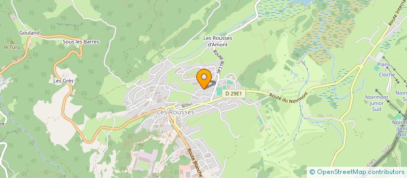 localisation de l'entreprise CTRE COM ACTION SOCIALE DE BOIS D AMONT  BOIS D'AMONT