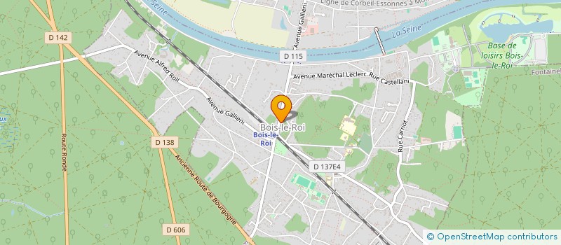 localisation de l'entreprise CTRE COM ACTION SOCIALE DE BOIS LE ROI à BOIS-LE-ROI
