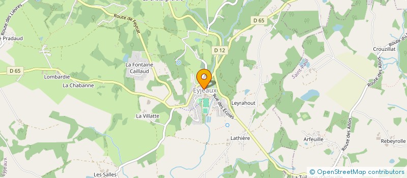 localisation de l'entreprise CTRE COM ACTION SOCIALE DE BOISSEUIL  BOISSEUIL