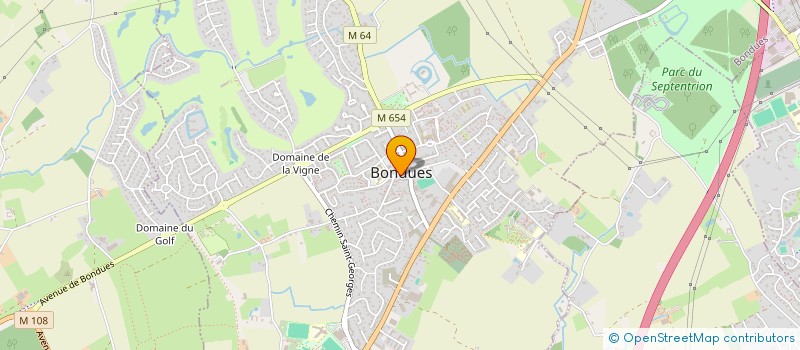 localisation de l'entreprise CTRE COM ACTION SOCIALE DE BONDUES à BONDUES