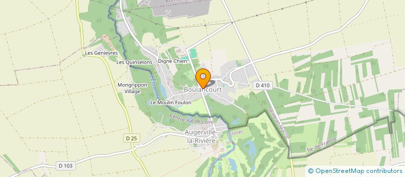 localisation de l'entreprise CTRE COM ACTION SOCIALE DE BOULANCOURT  BOULANCOURT