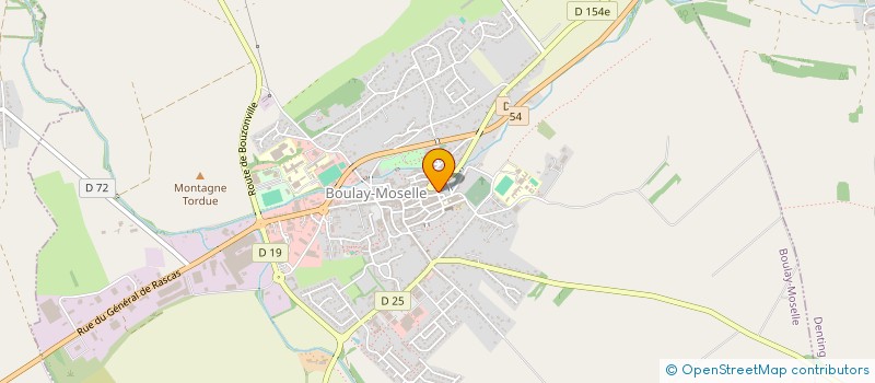 localisation de l'entreprise CTRE COM ACTION SOCIALE DE BOULAY MOSELL à BOULAY-MOSELLE