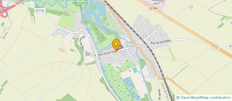 localisation de l'entreprise CTRE COM ACTION SOCIALE DE BOVES à BOVES