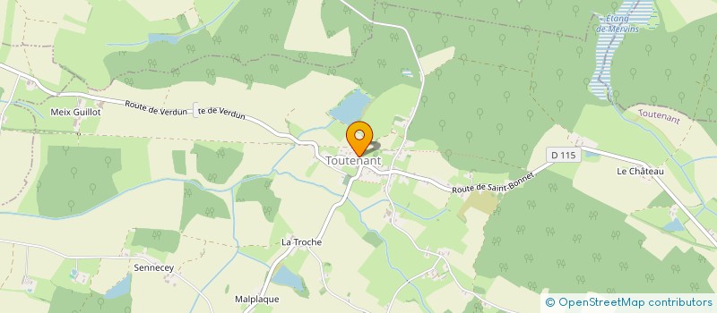 localisation de l'entreprise CTRE COM ACTION SOCIALE DE BRAGNY-SUR-SA  BRAGNY-SUR-SAONE