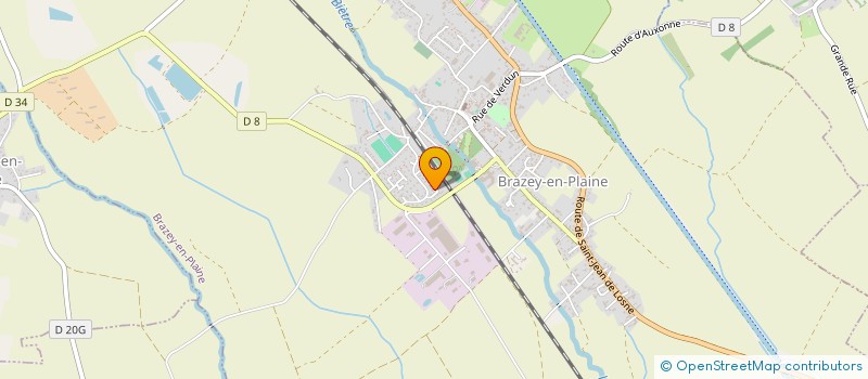 localisation de l'entreprise CTRE COM ACTION SOCIALE DE BRAZEY EN PLA à BRAZEY-EN-PLAINE
