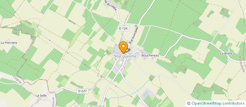 localisation de l'entreprise CTRE COM ACTION SOCIALE DE BRESDON à BRESDON