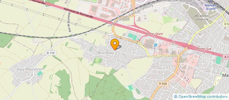 localisation de l'entreprise CTRE COM ACTION SOCIALE DE BUCHELAY à BUCHELAY