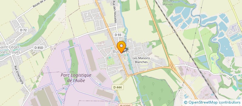 localisation de l'entreprise CTRE COM ACTION SOCIALE DE BUCHERES  BUCHERES