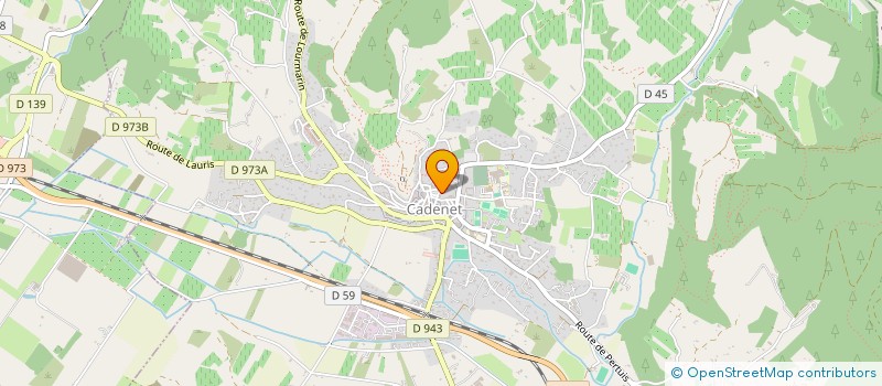 localisation de l'entreprise CTRE COM ACTION SOCIALE DE CADENET à CADENET