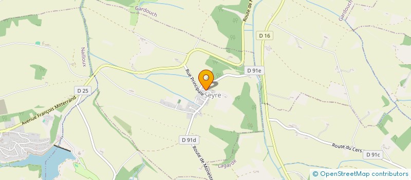 localisation de l'entreprise CTRE COM ACTION SOCIALE DE CALMONT à CALMONT