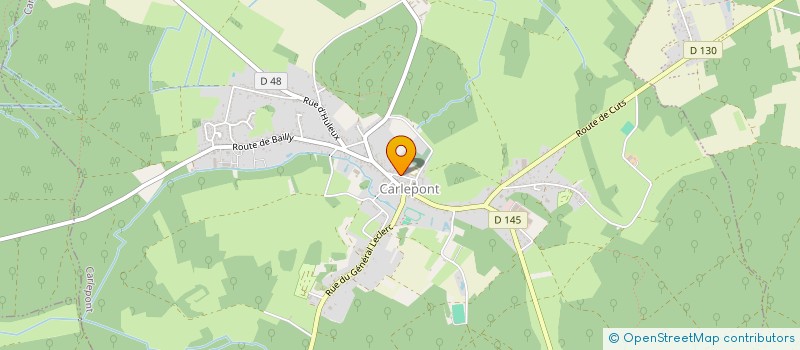 localisation de l'entreprise CTRE COM ACTION SOCIALE DE CARLEPONT  CARLEPONT