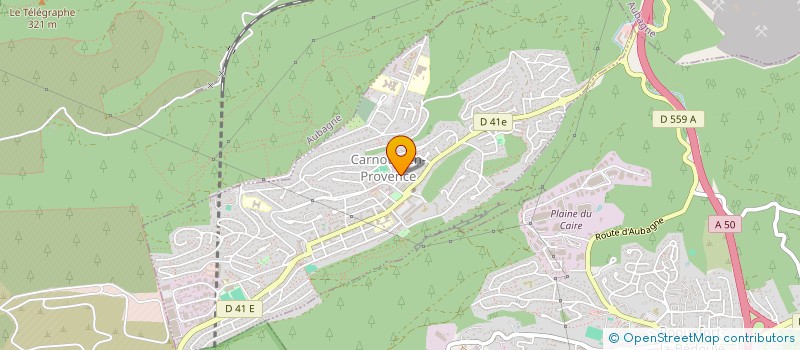 localisation de l'entreprise CTRE COM ACTION SOCIALE DE CARNOUX à CARNOUX-EN-PROVENCE