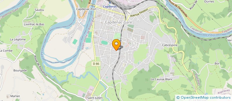 localisation de l'entreprise CTRE COM ACTION SOCIALE DE CAUSSE DIEGE à CAUSSE-ET-DIEGE