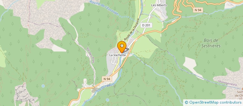 localisation de l'entreprise CTRE COM ACTION SOCIALE DE CERVIERES à CERVIERES