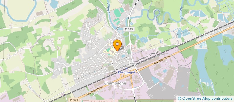 localisation de l'entreprise CTRE COM ACTION SOCIALE DE CHAMPAGNE à CHAMPAGNE
