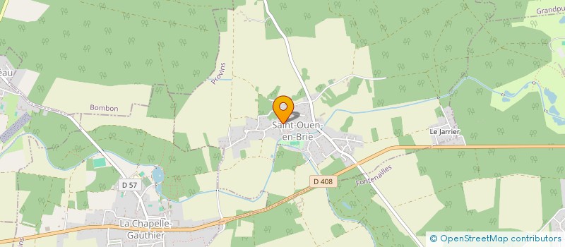 localisation de l'entreprise CTRE COM ACTION SOCIALE DE CHAMPEAUX  CHAMPEAUX