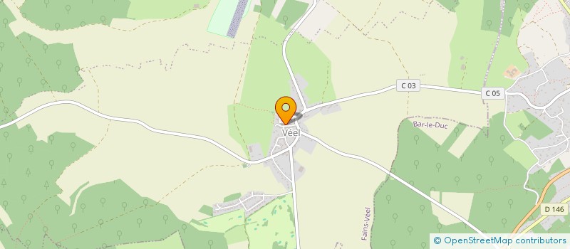 localisation de l'entreprise CTRE COM ACTION SOCIALE DE CHARDOGNE  CHARDOGNE