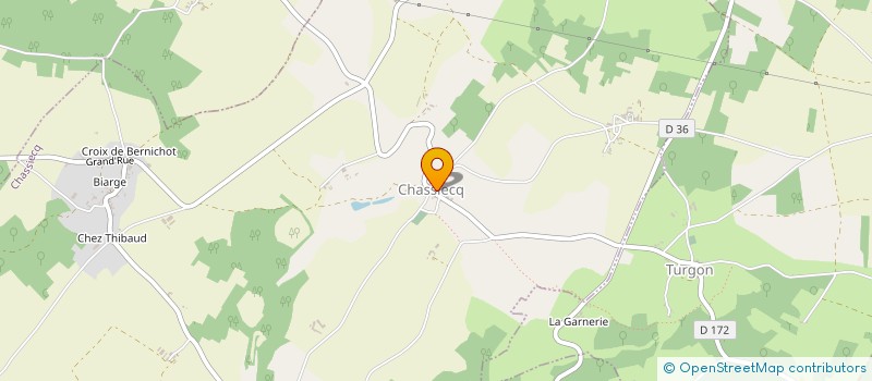 localisation de l'entreprise CTRE COM ACTION SOCIALE DE CHASSIECQ à CHASSIECQ