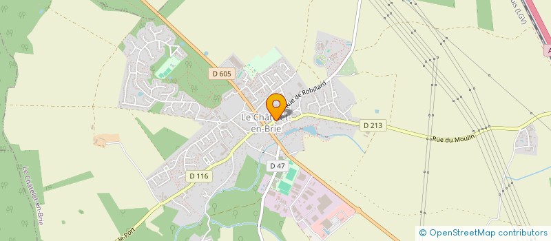 localisation de l'entreprise CTRE COM ACTION SOCIALE DE CHATELET EN B à LE CHATELET-EN-BRIE