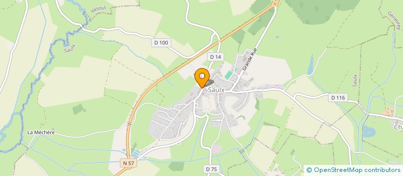 localisation de l'entreprise CTRE COM ACTION SOCIALE DE CHATENOIS  CHATENOIS