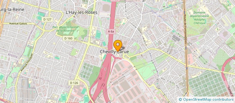 localisation de l'entreprise CTRE COM ACTION SOCIALE DE CHEVILLY à CHEVILLY-LARUE