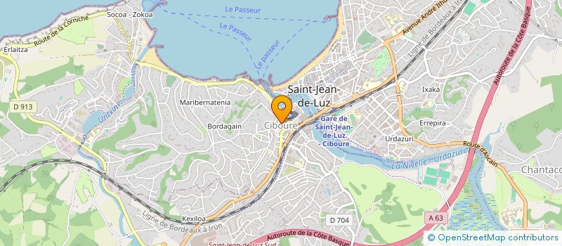 localisation de l'entreprise CTRE COM ACTION SOCIALE DE CIBOURE à CIBOURE