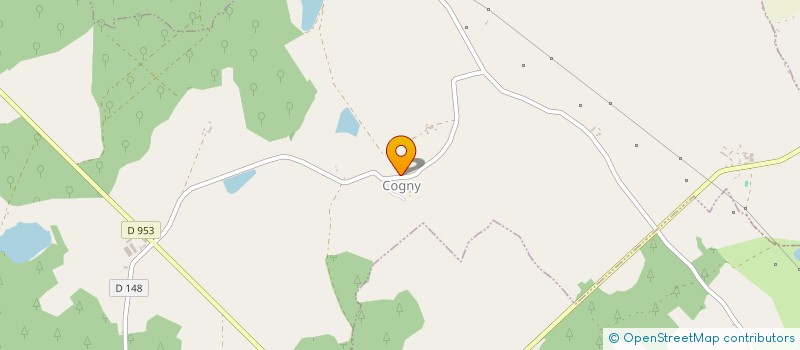 localisation de l'entreprise CTRE COM ACTION SOCIALE DE COGNY à COGNY